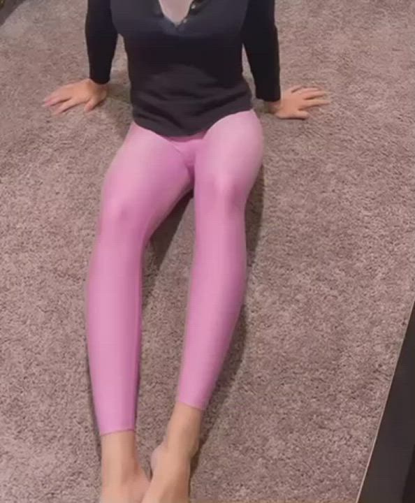 Cute Femboy Leggings Sissy clip