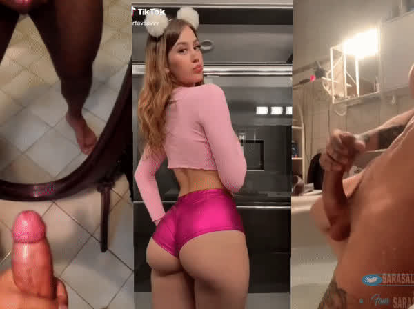 Ass Booty Cum Cumshot Split Screen Porn Trans Twerking clip