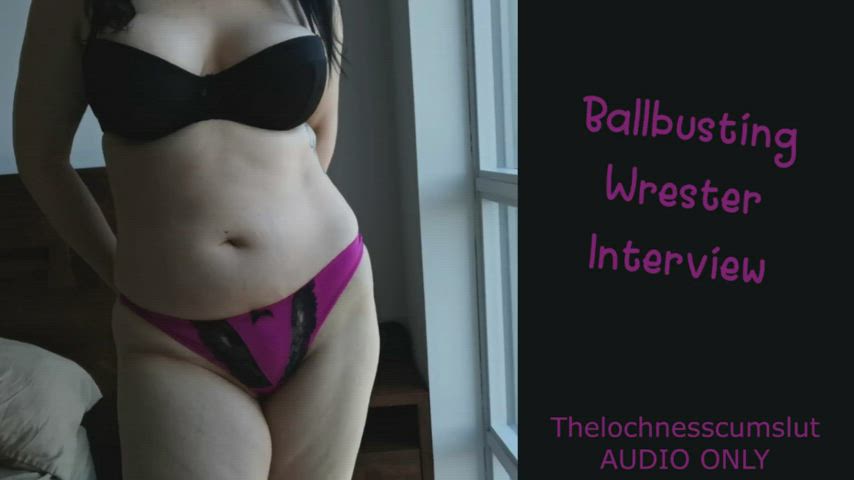 NEW VIDEO!! Ballbusting Wrestler Interview Part 2