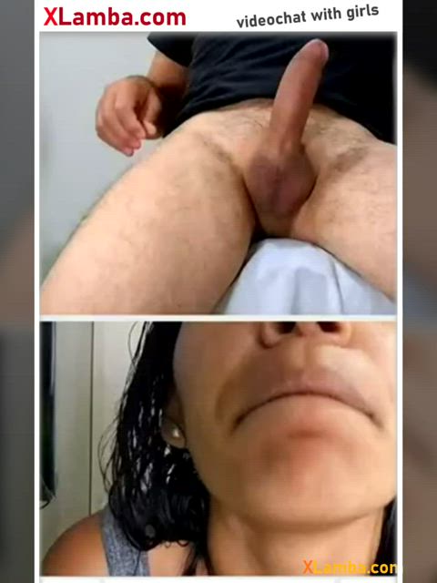 big dick cam dildo flashing latina reaction stranger tits webcam clip