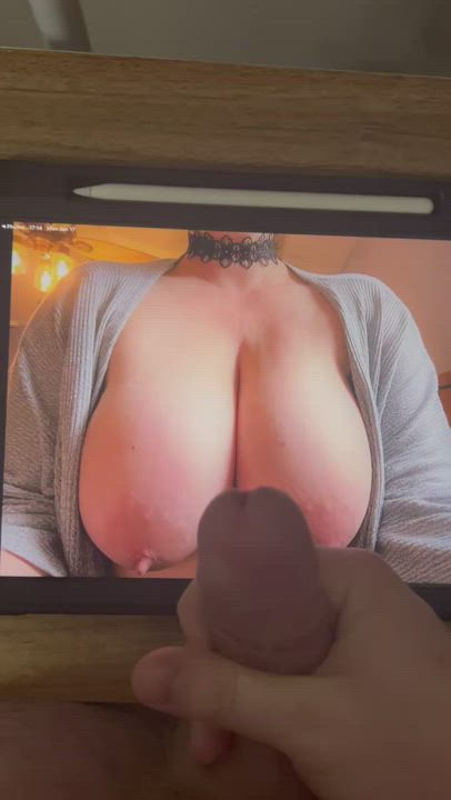 Big Tits Cock Tribute clip