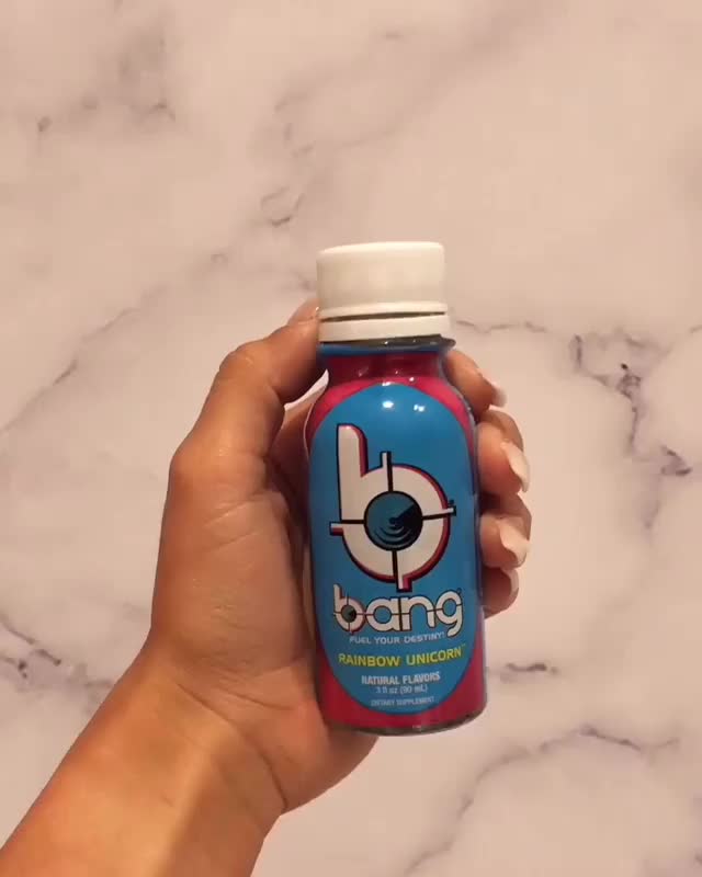 Back at it again with the new @bangenergy shots that are delicious and awesome! ?