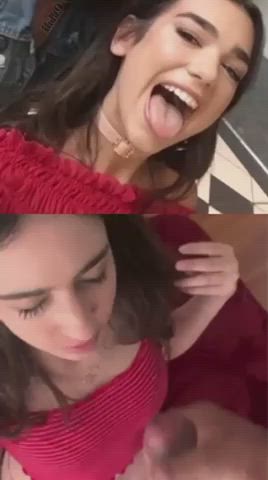 bbc babecock celebrity facial tongue fetish clip