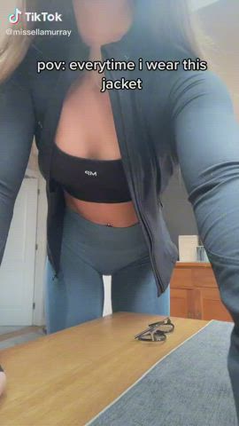 Tight leggings gym girl
