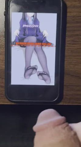 18 second ruined orgasm for femdom anime feet