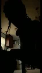 Ebony Pole Dance Seduction clip