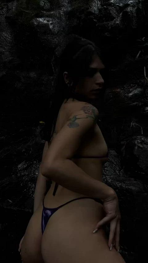 ass babe booty cute fancentro latina natural tits public tiktok wet clip