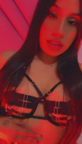 dancing latina lingerie long hair sensual clip