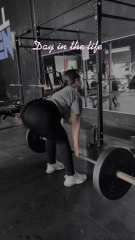 bending over big ass college gym latina leggings teen thick workout clip