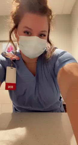 nurse tits titty drop clip