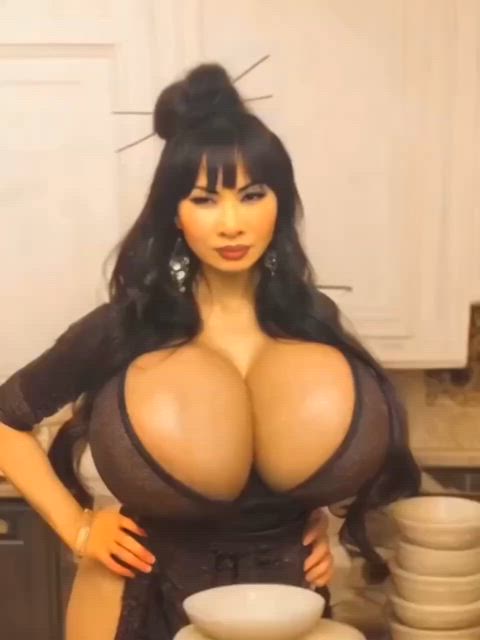 asian huge tits minka bimbos breastexpansion busty-asians clip