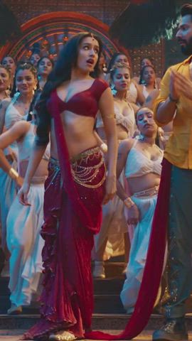 bollywood cleavage dancing exposed seduction clip
