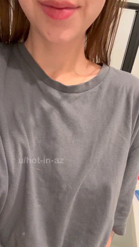 big nipples eye contact selfie clip