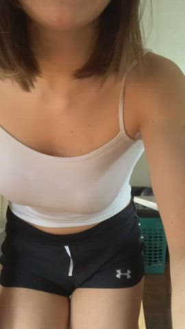 Brunette Teen Tits clip