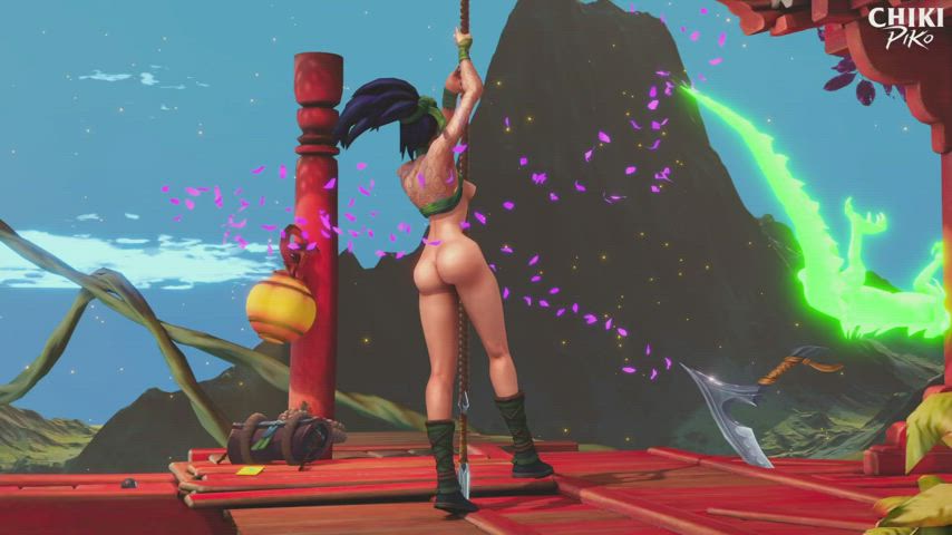 Akali's Pole dance part 2 (Chikipiko)