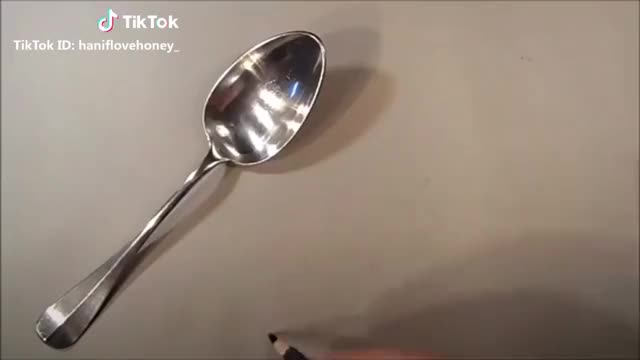 How to draw 3d art on paper - 3d drawing of a spoon ? #tiktok #melaka #malaysia #duet