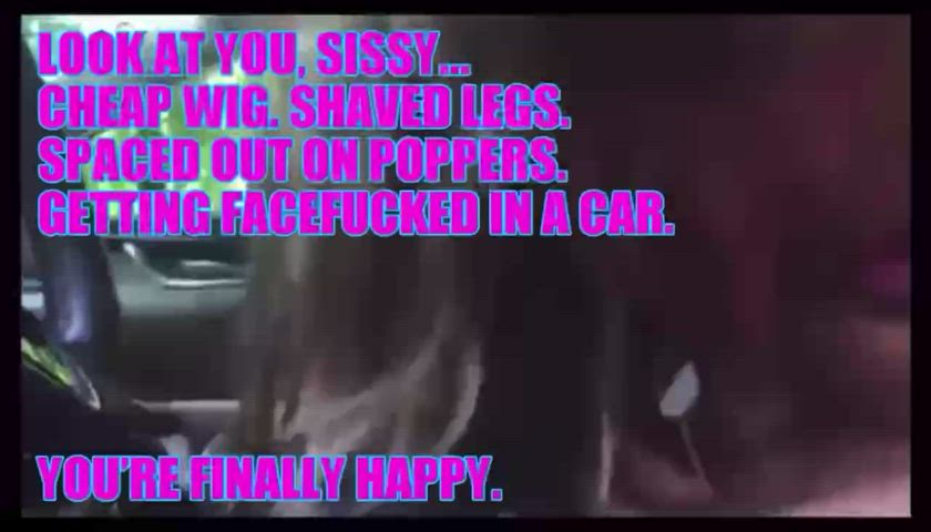 Car Sex Face Fuck Sissy clip