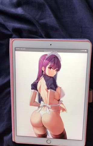 Came on Scathach’s ass in a maid outfit