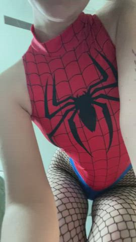 Mayday Parker showing off (elizashorny) [Spider man comic series]