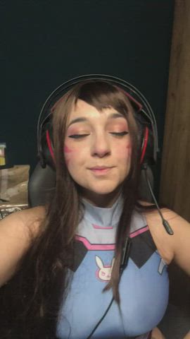 First try cosplay as D.va