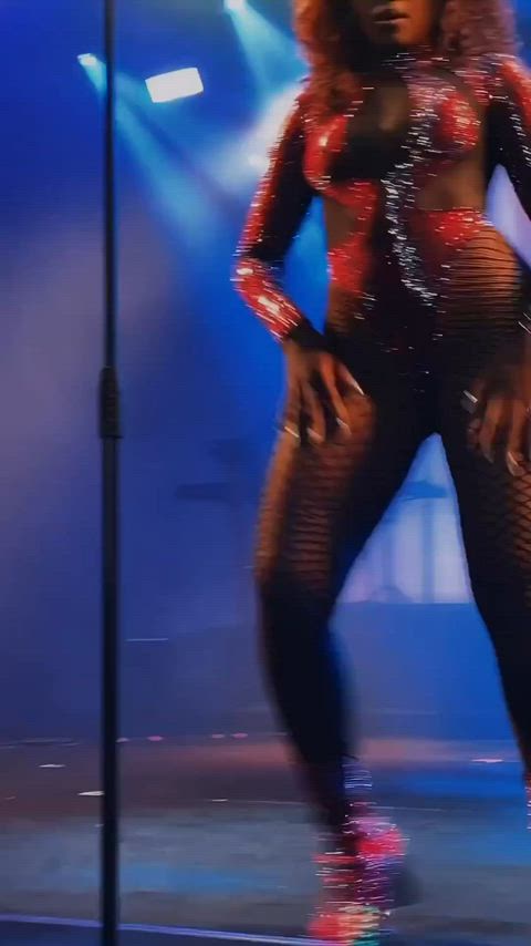 big ass brazilian celebrity ebony fishnet thick clip