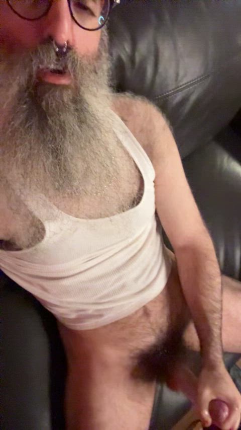 Long beard, long cock