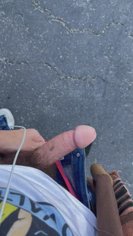 Cock Exhibitionism Public clip