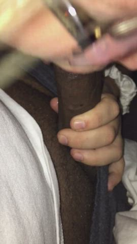 bbc big dick blowjob cock interracial oral penis sucking white girl clip
