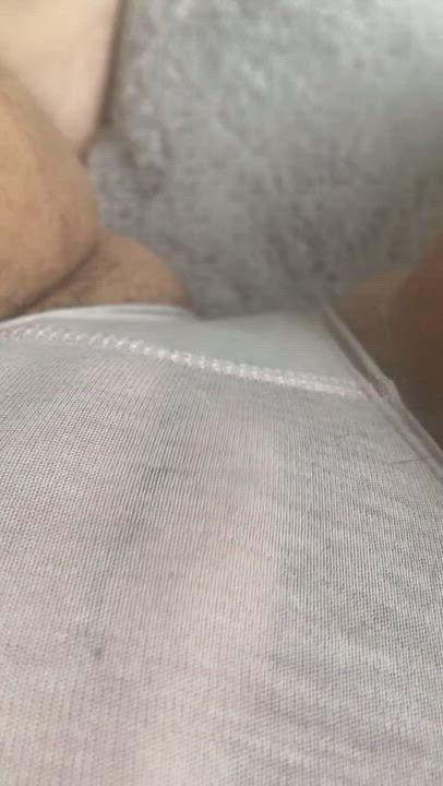 Rubbing my clit and hairy pussy again...