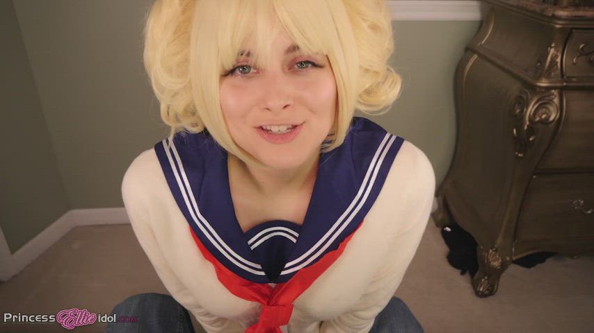 COSPLAYING STEPSISTER FUCKS YOU BEFORE HER PARTY