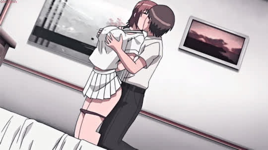 Big Tits Hentai Lingerie Schoolgirl clip