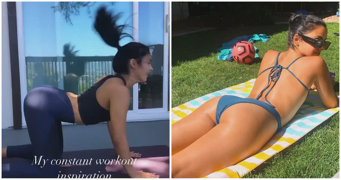 Camila Mendes Twerking Workout clip