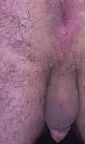 Cum load dripping out