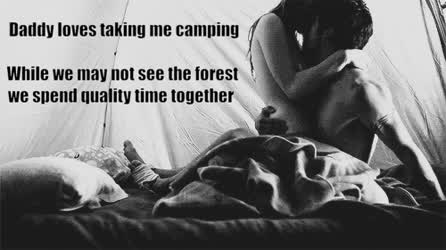 Camping with Daddy