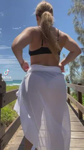 big ass bikini pawg thick thighs thong clip