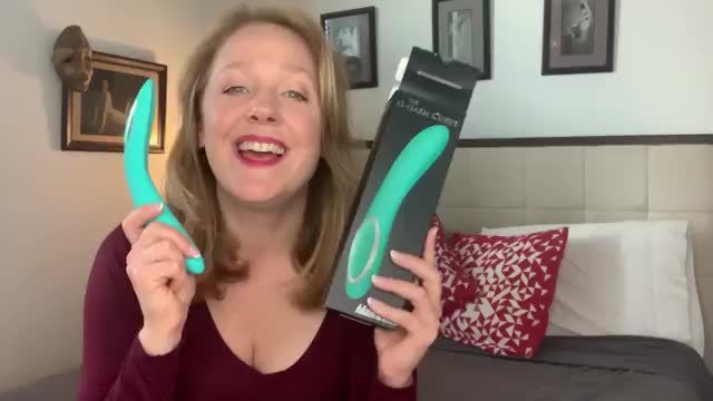 Silicone Rechargeable Vibrator l Adam and Eve Rechargeable G Gasm Curve|G-Spot Vibrator