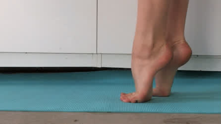 Feet Foot Fetish Soles Stretching Toes clip