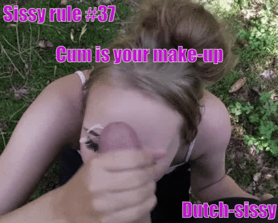 Caption Sissy Submissive clip