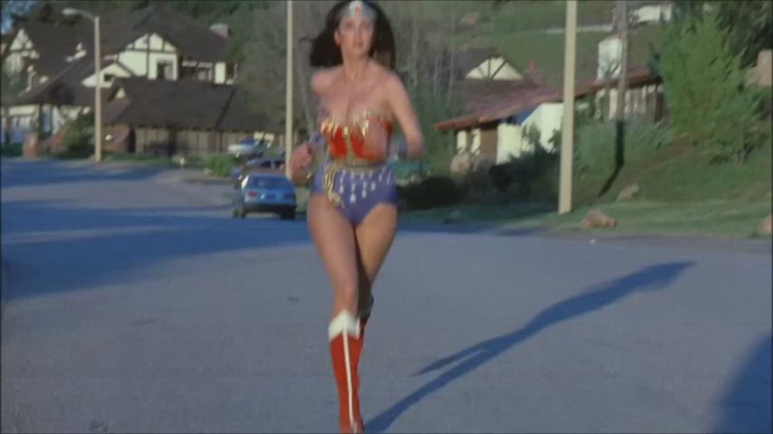Lynda Carter turned a nation of boys to men with her big, natural, bouncing plots