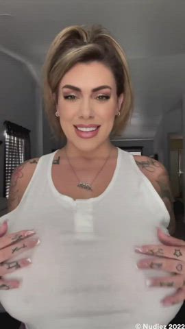 big tits chubby nipples clip