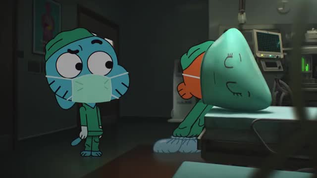 The Amazing World of Gumball Life Saving Elmore Biology Cartoon Network