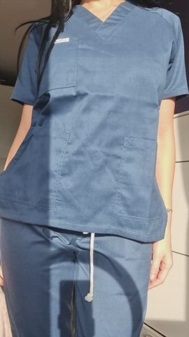 If only my classmates or patients could see under my scrubs
