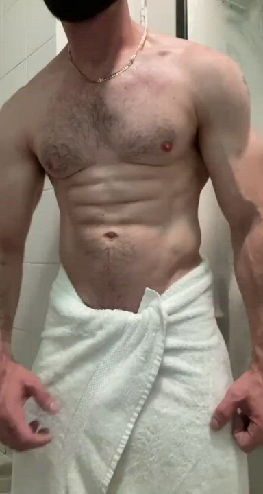 About to take a shower. Who wants to join huh :)? [OC]