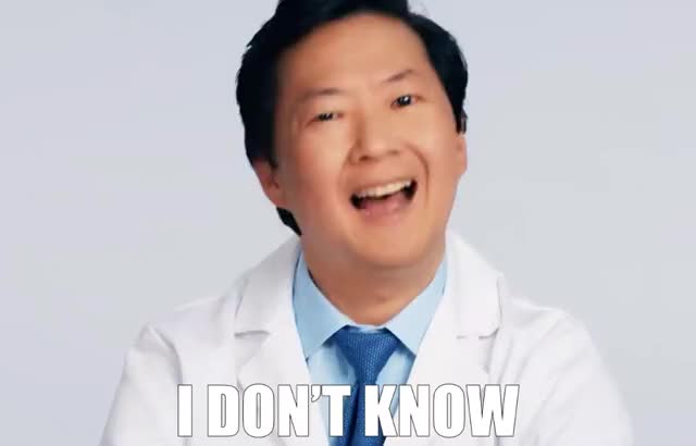Ken Jeong doesn't know