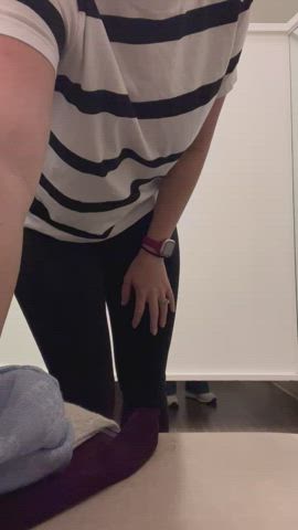 Milf in the dressing room