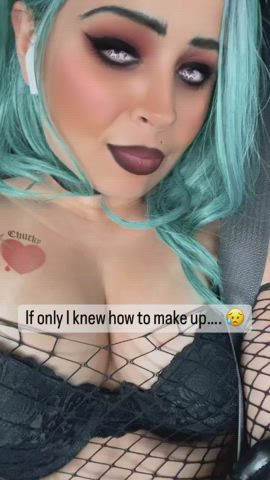 close up cosplay tits clip