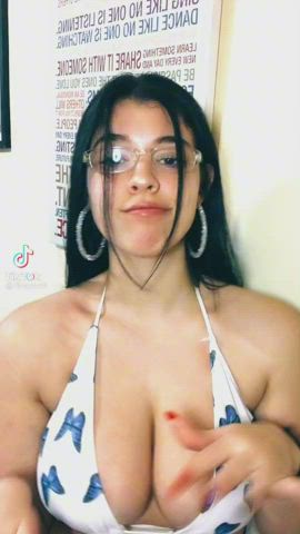 big tits bikini tiktok clip