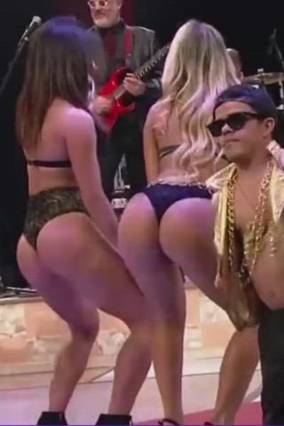 blonde body brazilian brunette bubble butt dani goddess sensual teasing clip