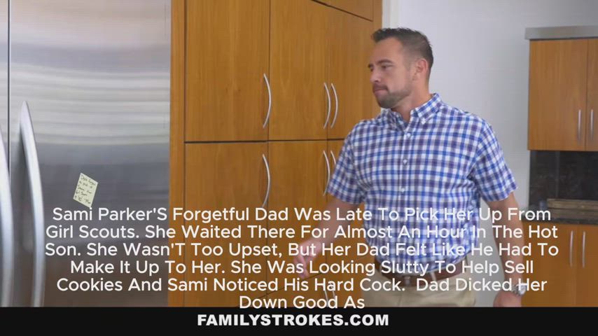 He forgot to pick up his daughter, but made up for it by fucking her