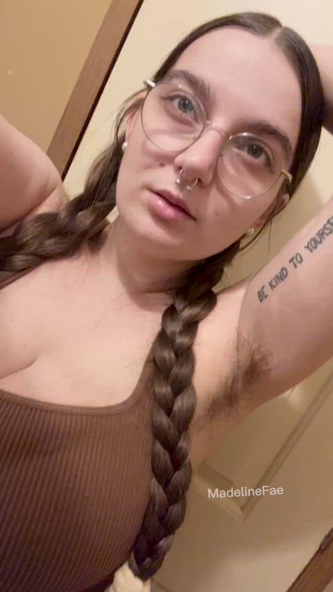 armpit armpits big tits hairy hairy armpits hairy-girls clip